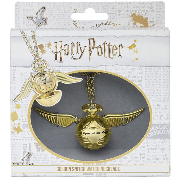 184017-Harry-Potter-Gold-Plated-Golden-Snitch-Watch-Necklace-2 Official Harry Potter Gold Plated Golden Snitch Watch Necklace