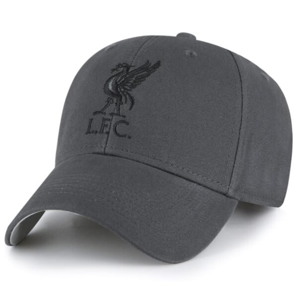 184235-Liverpool-FC-Cap-Core-CH Official Liverpool FC Core Charcoal Cap