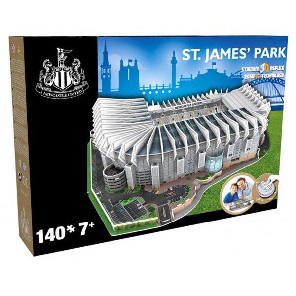184490-Newcastle-United-FC-3D-Stadium-Puzzle-1 Official Newcastle United FC 3D Stadium Puzzle
