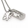 Official Chelsea FC Cut Out Lion Dog Tag & Chain Official Chelsea FC Cut Out Lion Dog Tag & Chain