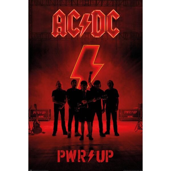 Official AC/DC Poster PWR UP 198