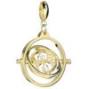 Official Harry Potter Gold Plated Time Turner Crystal Charm