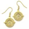 187438-Harry-Potter-Gold-Plated-Crystal-Earrings-Time-Turner-1 Official Harry Potter Gold Plated Time Turner Crystal Hook Earrings