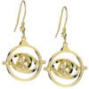 187438-Harry-Potter-Gold-Plated-Crystal-Earrings-Time-Turner Official Harry Potter Gold Plated Time Turner Crystal Hook Earrings