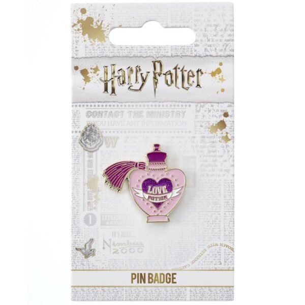 188046-Harry-Potter-Badge-Love-Potion-1 Official Harry Potter Love Potion Pin Badge