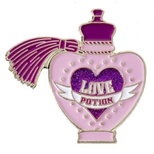 188046-Harry-Potter-Badge-Love-Potion Official Harry Potter Love Potion Pin Badge