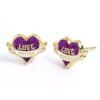 Official Harry Potter Gold Plated Love Potion Stud Earrings