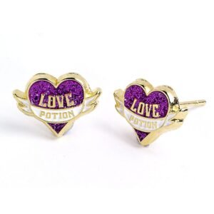 188050-Harry-Potter-Gold-Plated-Earrings-Love-Potion Official Harry Potter Gold Plated Love Potion Stud Earrings