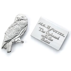 188053-Harry-Potter-Badge-Hedwig-Owl-Letter Official Harry Potter Hedwig Owl & Letter Pin Badge