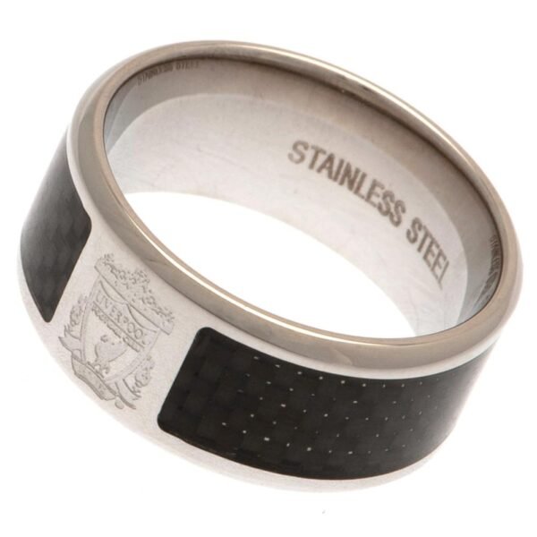 188123-Liverpool-FC-Carbon-Fibre-Ring-1-1 Official Liverpool FC Carbon Fibre Ring Medium