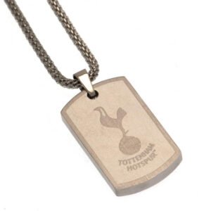 Official Tottenham Hotspur FC Icon Dog Tag & Chain