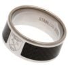 188324-West-Ham-United-FC-Carbon-Fibre-Ring-1-1 Official West Ham United FC Carbon Fibre Ring Medium
