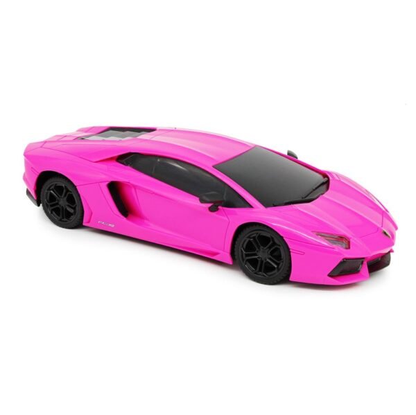188384-Lamborghini-Aventador-Radio-Controlled-Car-1-24-Scale-Pink-3 Official Lamborghini Aventador Radio Controlled Car 1:24 Scale Pink