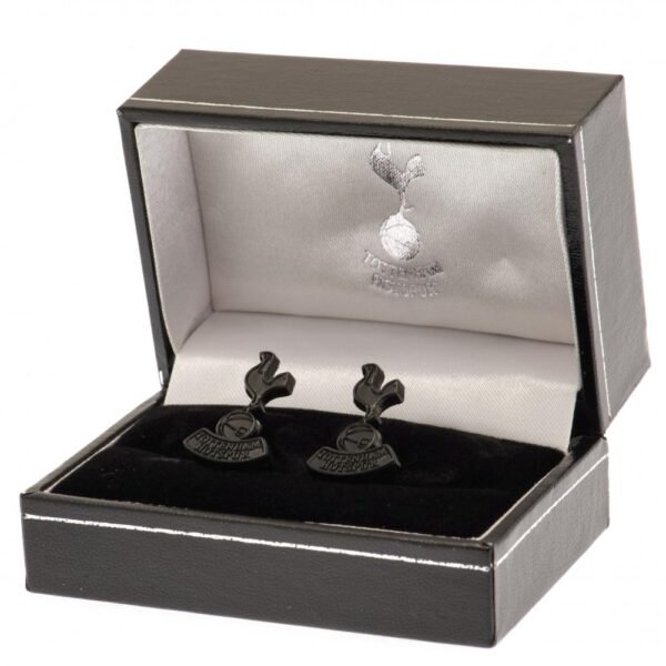 188483-Tottenham-Hotspur-FC-Black-IP-Cufflinks-1 Official Tottenham Hotspur FC Black IP Cufflinks