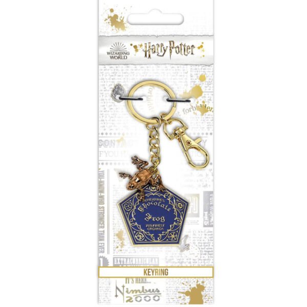 188763-Harry-Potter-Charm-Keyring-Chocolate-Frog-1 Official Harry Potter Charm Keyring Chocolate Frog