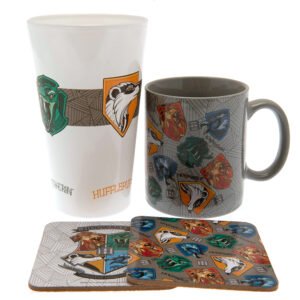 Official Harry Potter Gift Set Magical Glass