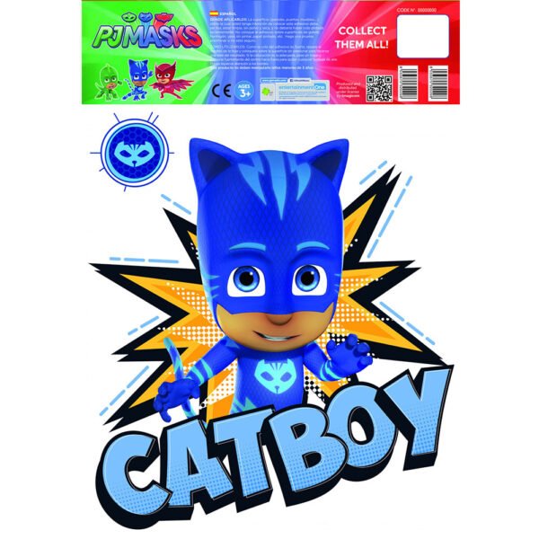 188883-PJ-Masks-Wall-Sticker-A3-Catboy-1 Official PJ Masks Wall Sticker A3 Catboy