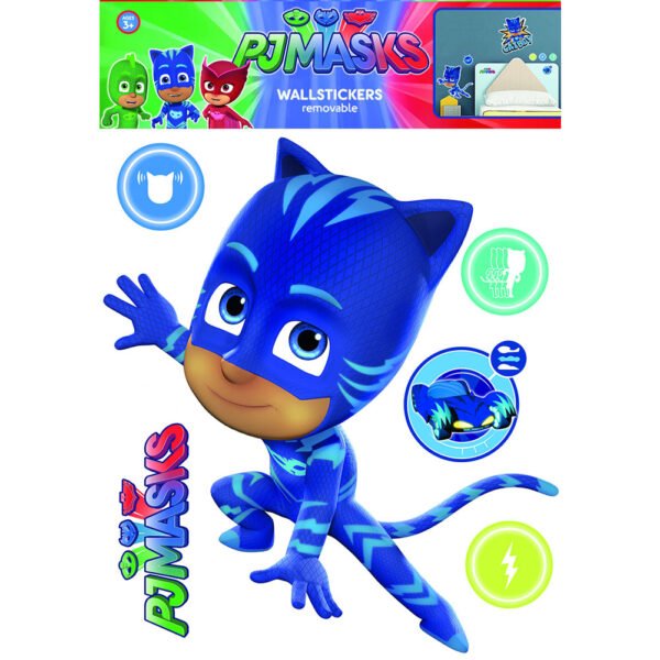 188883-PJ-Masks-Wall-Sticker-A3-Catboy Official PJ Masks Wall Sticker A3 Catboy