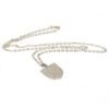 189826-West-Ham-United-FC-Silver-Plated-Pendant-Chain-XL Official West Ham United FC Silver Plated Pendant & Chain XL