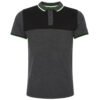 189901-Liverpool-FC-Neon-Panel-Polo-Mens-Charcoal Official Liverpool FC Neon Panel Polo Mens Charcoal Small