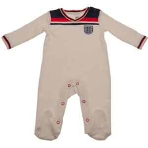 Official England 12-18 Months Sleepsuit World Cup 82