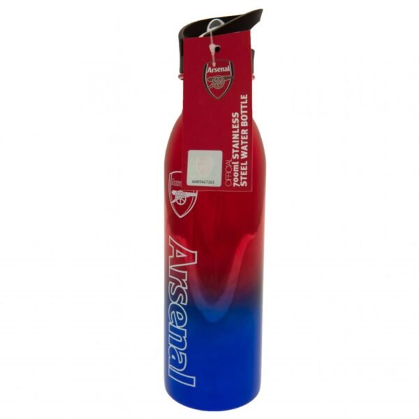 190884-Arsenal-FC-UV-Metallic-Drinks-Bottle-2 Official Arsenal FC UV Metallic Drinks Bottle
