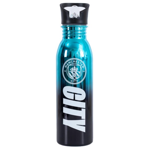 190886-Manchester-City-FC-UV-Metallic-Drinks-Bottle Official Manchester City FC UV Metallic Drinks Bottle