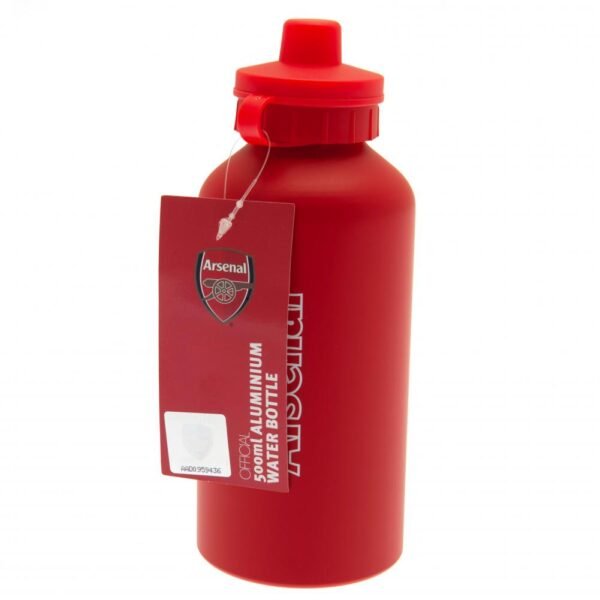 190887-Arsenal-FC-Aluminium-Drinks-Bottle-MT-2 Official Arsenal FC Aluminium Drinks Bottle