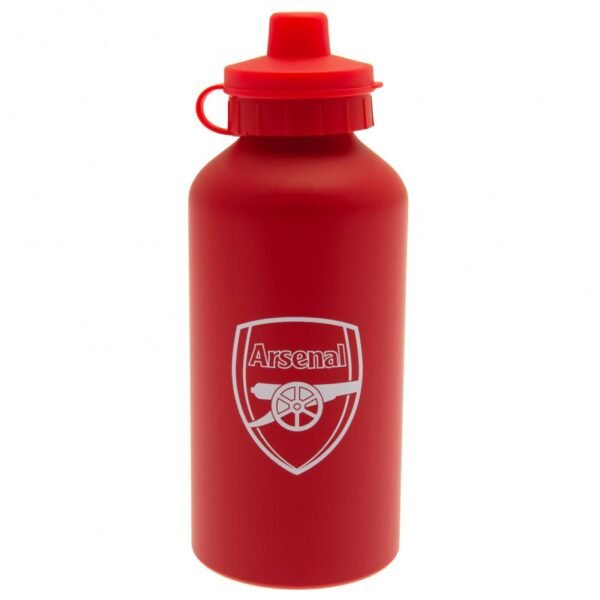 190887-Arsenal-FC-Aluminium-Drinks-Bottle-MT Official Arsenal FC Aluminium Drinks Bottle