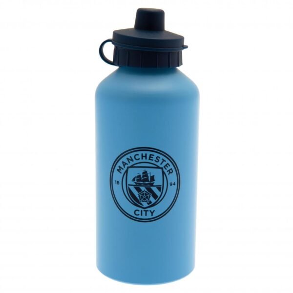 190895-Manchester-City-FC-Aluminium-Drinks-Bottle-MT Official Manchester City FC Aluminium Drinks Bottle