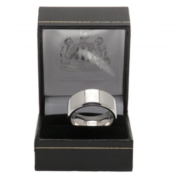 19219-Newcastle-United-FC-Band-Ring-1 Official Newcastle United FC Band Ring Medium