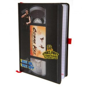 192331-Cobra-Kai-Premium-Notebook-VHS Official Cobra Kai Premium Notebook VHS