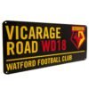 Official Watford FC Colour Street Sign