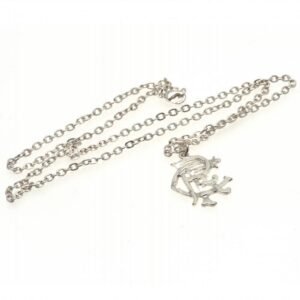 192621-Rangers-FC-Silver-Plated-Pendant-Chain-XL Official Rangers FC Silver Plated Pendant & Chain XL