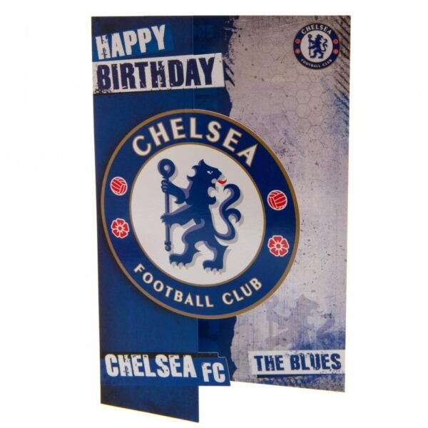 192928-Chelsea-FC-Birthday-Card-The-Blues-1 Official Chelsea FC The Blues Birthday Card
