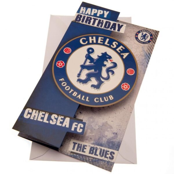 192928-Chelsea-FC-Birthday-Card-The-Blues Official Chelsea FC The Blues Birthday Card