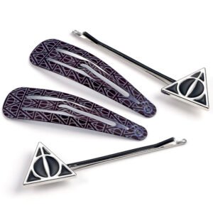 192958-Harry-Potter-Hair-Clips-Deathly-Hallows Official Harry Potter Hair Clips Deathly Hallows