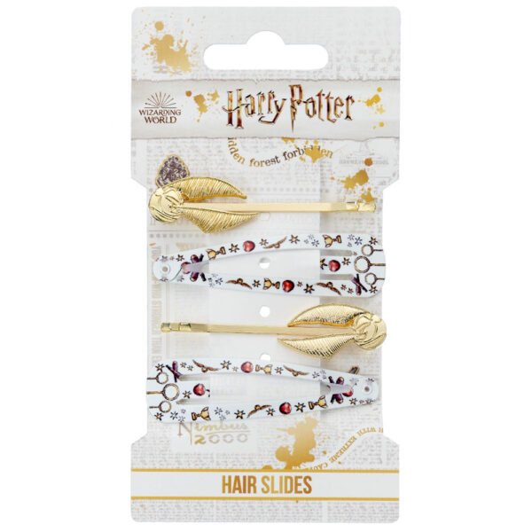 192959-Harry-Potter-Hair-Clips-Golden-Snitch-1 Official Harry Potter Hair Clips Golden Snitch