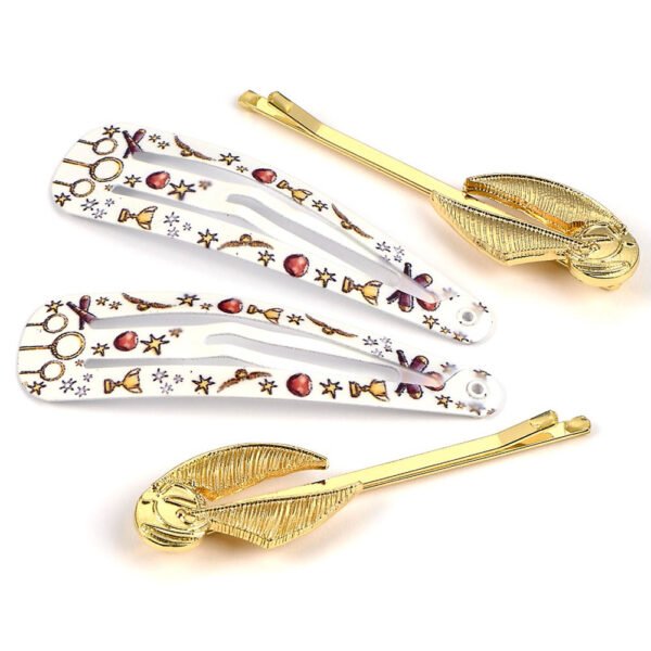 192959-Harry-Potter-Hair-Clips-Golden-Snitch Official Harry Potter Hair Clips Golden Snitch