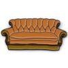 193209-Friends-Badge-Sofa Official Friends Sofa Pin Badge