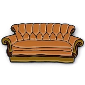 193209-Friends-Badge-Sofa Official Friends Sofa Pin Badge
