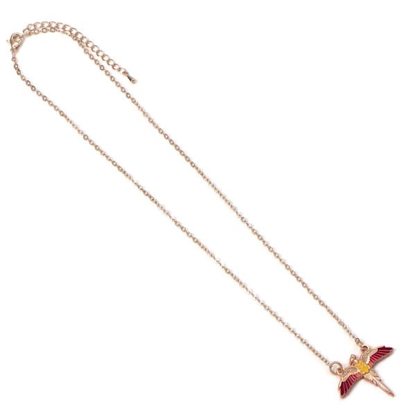 193222-Harry-Potter-Rose-Gold-Plated-Necklace-Fawkes-2 Official Harry Potter Rose Gold Plated Fawkes Necklace