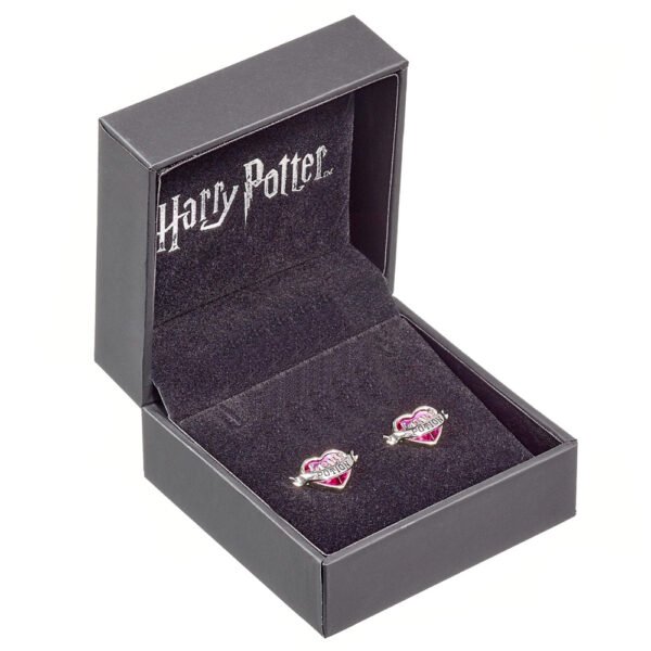 Official Harry Potter Sterling Silver Love Potion Crystal Stud Earrings