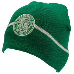 193272-Celtic-FC-Beanie-ST Official Celtic FC Stripe Beanie