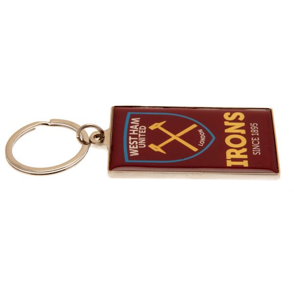 193479-West-Ham-United-FC-Deluxe-Keyring-1 Official West Ham United FC Deluxe Keyring