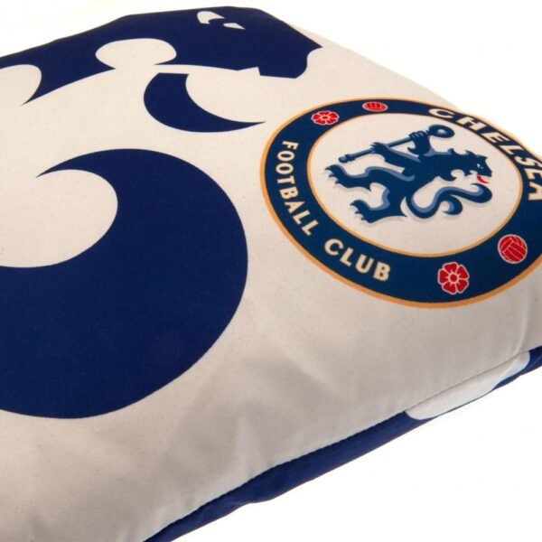 193498-Chelsea-FC-Cushion-LN-1 Official Chelsea FC Lion Crest Cushion
