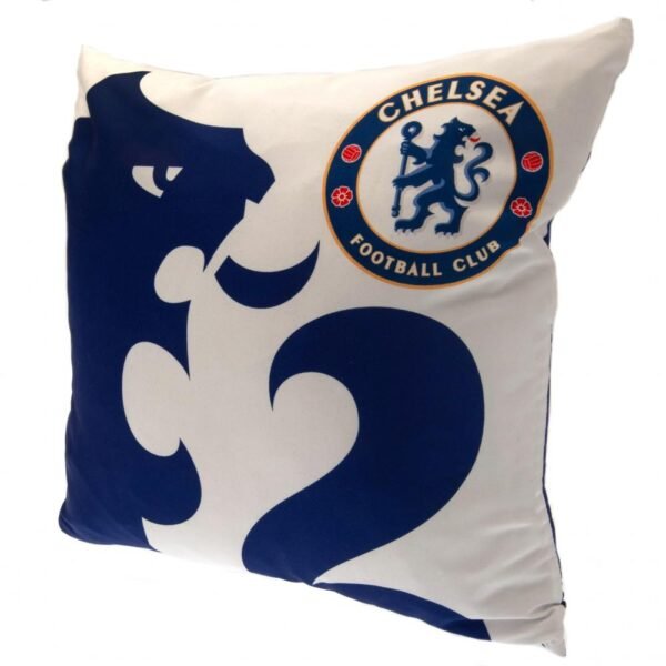 193498-Chelsea-FC-Cushion-LN Official Chelsea FC Lion Crest Cushion