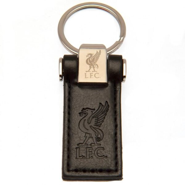193698-Liverpool-FC-Leather-Key-Fob Official Liverpool FC Leather Key Fob