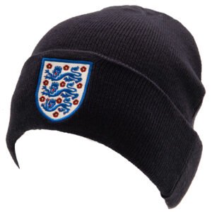 194245-England-FA-Cuff-Beanie Official England Navy Cuff Beanie