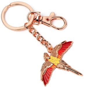 194335-Harry-Potter-Charm-Keyring-Fawkes Official Harry Potter Charm Keyring Fawkes